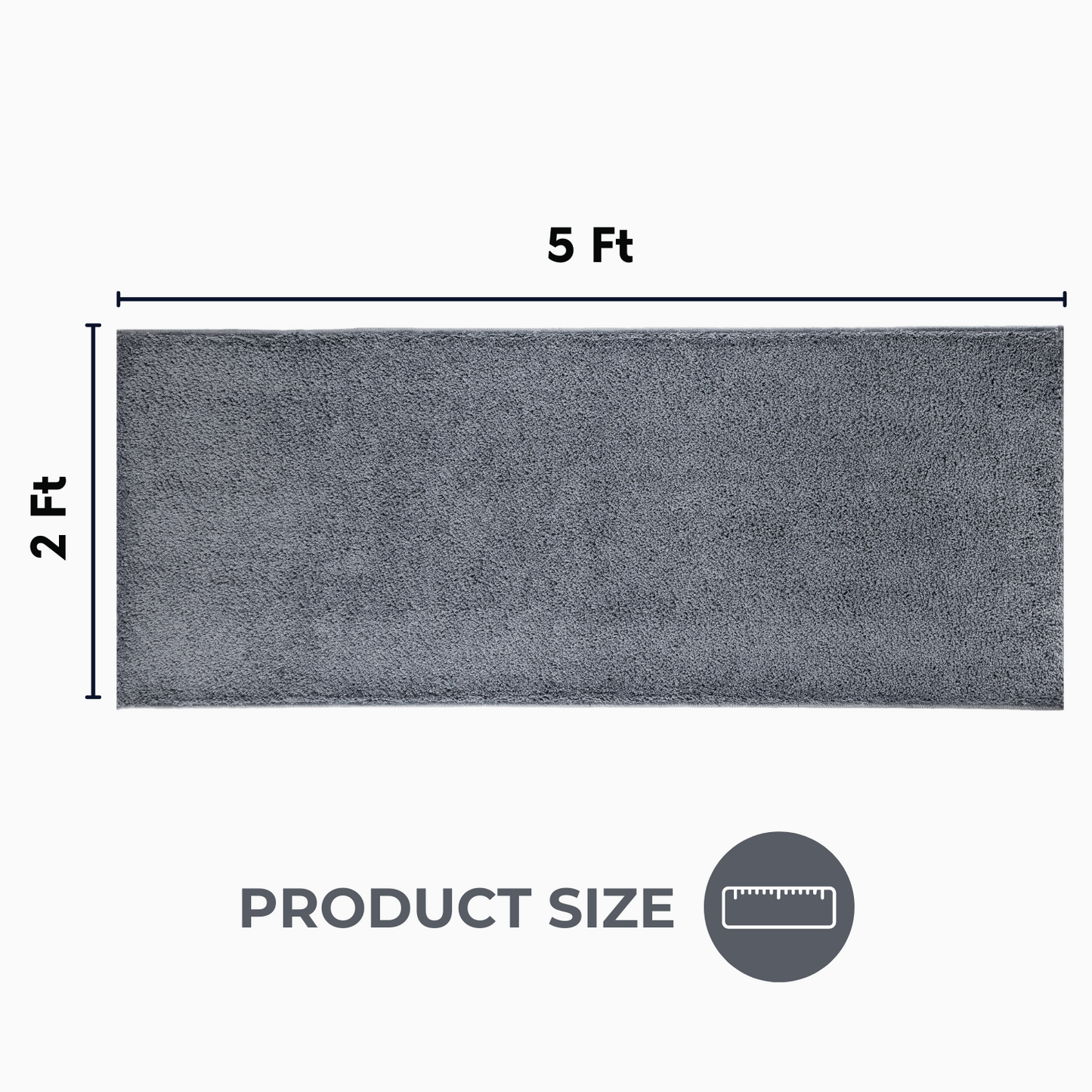 Gray Mystic Rug,Super Soft Area Rugs for Home and Office